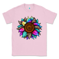 Bubblegum Pink sunflower tie dye Classic Tee - JahusDesignShop