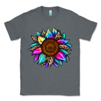 Charcoal Heather sunflower tie dye Classic Tee - JahusDesignShop