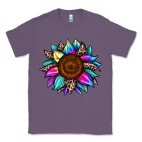 Lavender sunflower tie dye Classic Tee - JahusDesignShop