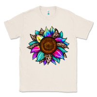 Natural sunflower tie dye Classic Tee - JahusDesignShop