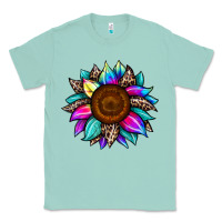Seafoam sunflower tie dye Classic Tee - JahusDesignShop