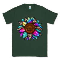 Sports Green sunflower tie dye Classic Tee - JahusDesignShop