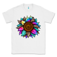 White sunflower tie dye Classic Tee - JahusDesignShop