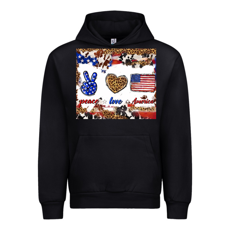Peace Love America Urban Hoodie by TumblerDesignByShophia | Teevron