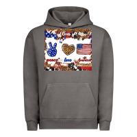 Pigment Tornado peace love america Urban Hoodie - TumblerDesignByShophia