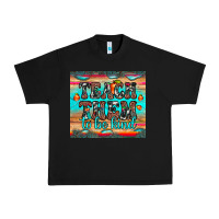 Black teach them to be kind Urban Heavy Tee - JahusDesignShop