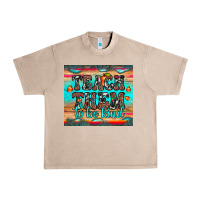 French Oak teach them to be kind Urban Heavy Tee - JahusDesignShop
