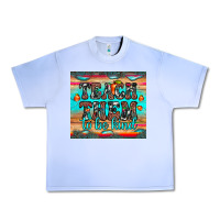 Grape Ice teach them to be kind Urban Heavy Tee - JahusDesignShop