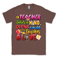 Chestnut a Teacher Takes a Hand Opens a mind and Touches A Classic Tee - CowhideDigitalArt