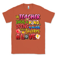 Copper a Teacher Takes a Hand Opens a mind and Touches A Classic Tee - CowhideDigitalArt