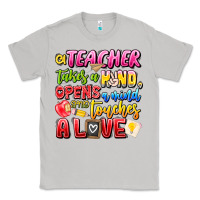 Moon Dust a Teacher Takes a Hand Opens a mind and Touches A Classic Tee - CowhideDigitalArt