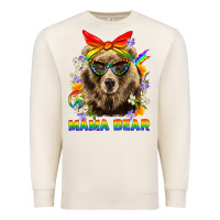 Sandshell Mama Bear Pride LGBTQ+ Premium Sweatshirt - BundleAndBundleShop