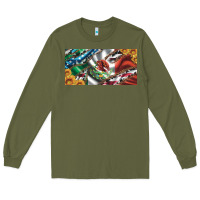 Army Green usa flag and mexico flag with sunflower and cowhide  license plate Long Sleeve Tee - Artiststas