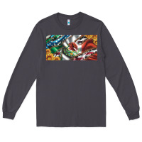 Smoke usa flag and mexico flag with sunflower and cowhide  license plate Long Sleeve Tee - Artiststas