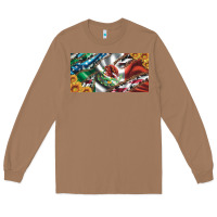 Toasted Coconut usa flag and mexico flag with sunflower and cowhide  license plate Long Sleeve Tee - Artiststas