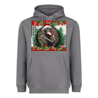 Storm Merry Christmas skeleton Heavyweight Hoodie - NancyCooperArtShop