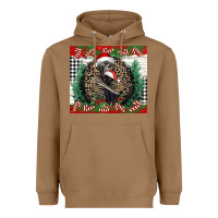 Toasted Coconut Merry Christmas skeleton Heavyweight Hoodie - NancyCooperArtShop
