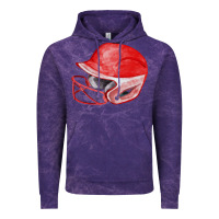Cloud Purple red softball helmet fa element Vintage Hoodie - FaDigitalArtStudio