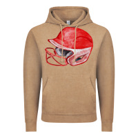 Vintage Coffee red softball helmet fa element Vintage Hoodie - FaDigitalArtStudio
