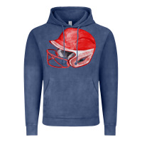 Vintage Denim red softball helmet fa element Vintage Hoodie - FaDigitalArtStudio