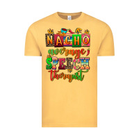 Vintage Mustard nacho average speech therapist Vintage Tee - AdoDesignShop