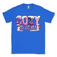 True Royal pink cozy season with snowman ado Classic Tee - AdoDesignShop