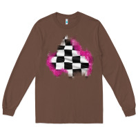 Chestnut race flag glitter patch Long Sleeve Tee - AdoDesignShop
