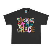 Pigment Black saved by his grace Urban Heavy Tee - AdoDesignShop