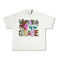 Pistachio saved by his grace Urban Heavy Tee - AdoDesignShop