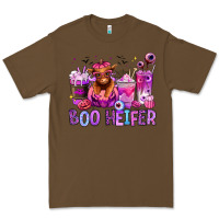 Cacao Halloween boo Heifer coffee cups Premium Tee - RanaPortraitStore