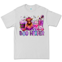 Dove Grey Halloween boo Heifer coffee cups Premium Tee - RanaPortraitStore