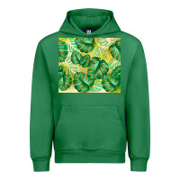 Emerald monstera leaf Urban Hoodie - TumblerDesignByShophia