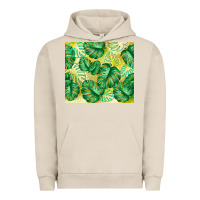 Monstera Leaf Urban Hoodie | Teevron