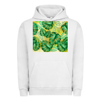 Pigment Lunar Rock monstera leaf Urban Hoodie - TumblerDesignByShophia