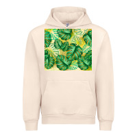 Sandshell monstera leaf Urban Hoodie - TumblerDesignByShophia