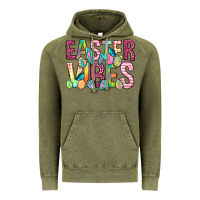 Vintage Olive Easter vibes Easter Day Vintage Hoodie - Neo Western