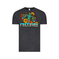 Vintage Black freebird thunderbird Vintage Tee - AdoDesignShop