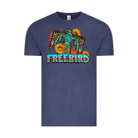 Vintage Denim freebird thunderbird Vintage Tee - AdoDesignShop