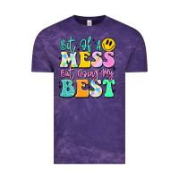 Cloud Purple bit of a mess but doing my best Vintage Tee - JahusDesignShop