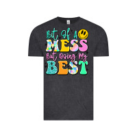 Vintage Black bit of a mess but doing my best Vintage Tee - JahusDesignShop