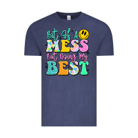 Vintage Denim bit of a mess but doing my best Vintage Tee - JahusDesignShop