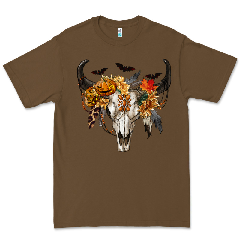 Halloween Bull Skull Premium Tee by RanaPortraitStore | Teevron