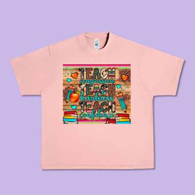 Teach Compassion Kindness Confidence Urban Heavy Tee Designed By Jahusdesignshop