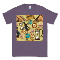 Lavender history seamless pattern Classic Tee - BundleAndBundleShop