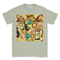 Matcha history seamless pattern Classic Tee - BundleAndBundleShop