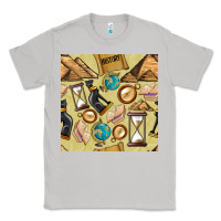 Moon Dust history seamless pattern Classic Tee - BundleAndBundleShop
