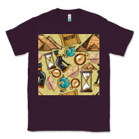 Plum history seamless pattern Classic Tee - BundleAndBundleShop