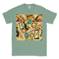 Sage history seamless pattern Classic Tee - BundleAndBundleShop