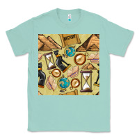 Seafoam history seamless pattern Classic Tee - BundleAndBundleShop