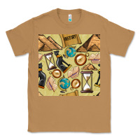Toasted Coconut history seamless pattern Classic Tee - BundleAndBundleShop